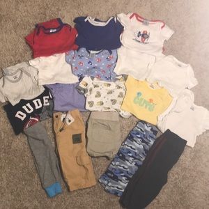 Lot of 18 pieces 0-3M